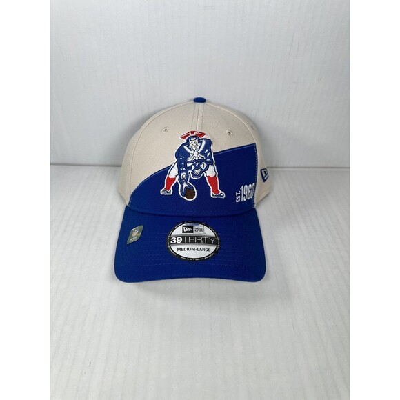 New Era NFL New England Patriots 2023 Sideline Historic 39THIRTY Stretch Fit Hat - Picture 1 of 4